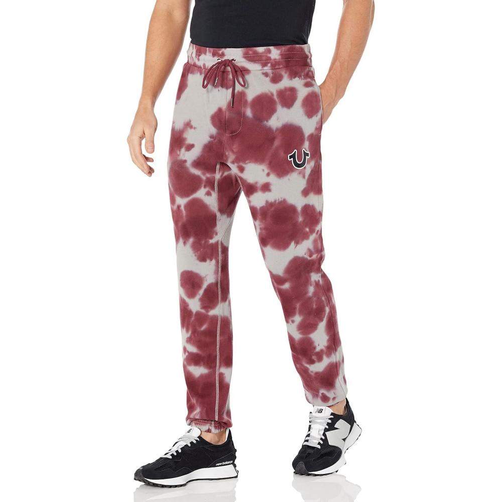 imageTrue Religion Mens Sunset JoggerIvy LeagueGrey Tie Dye