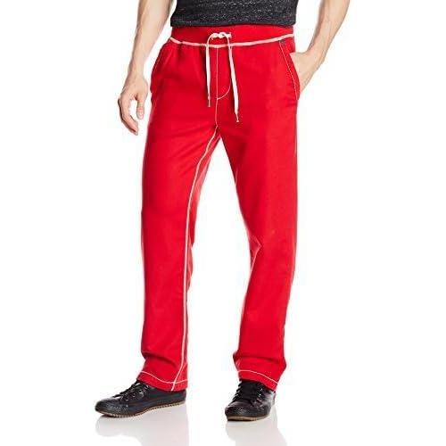 imageTrue Religion Mens Wide Leg Big T Stitch SweatpantsTrue Red