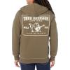 True Religion Men’s Big T Zip Up Hoodie Graphic Sweatshirt – Full Zip Hoodies for Men(Kalamata)