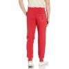 True Religion Men’s Classic Logo Jogger Sweatpants – Mens Sweatpants, Joggers for Men with Puff Logo(Ruby Red)