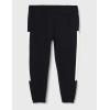 True Religion Mens Colorblocked Jogger Sweatpant(Onyx/Vaporous Grey)
