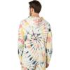 True Religion Men’s Tr Arch Tie Dye Pullover(Multi Tie Dye)