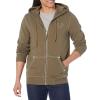 True Religion Men’s Big T Zip Up Hoodie Graphic Sweatshirt – Full Zip Hoodies for Men(Kalamata)