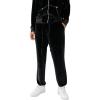 True Religion Mens Velour Big T Jogger(Jet Black)