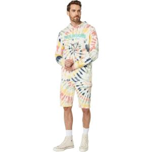 True Religion Men’s Tr Arch Tie Dye Pullover(Multi Tie Dye)