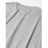 True Religion Men’s Buddha Logo Short Sleeve Crewneck Tee(Heather Grey)
