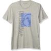 True Religion Men’s Buddha Logo Short Sleeve Crewneck Tee(Heather Grey)