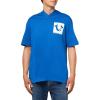 True Religion Men’s Hooded SRS Single Stitch Tee(Pacific Blue)