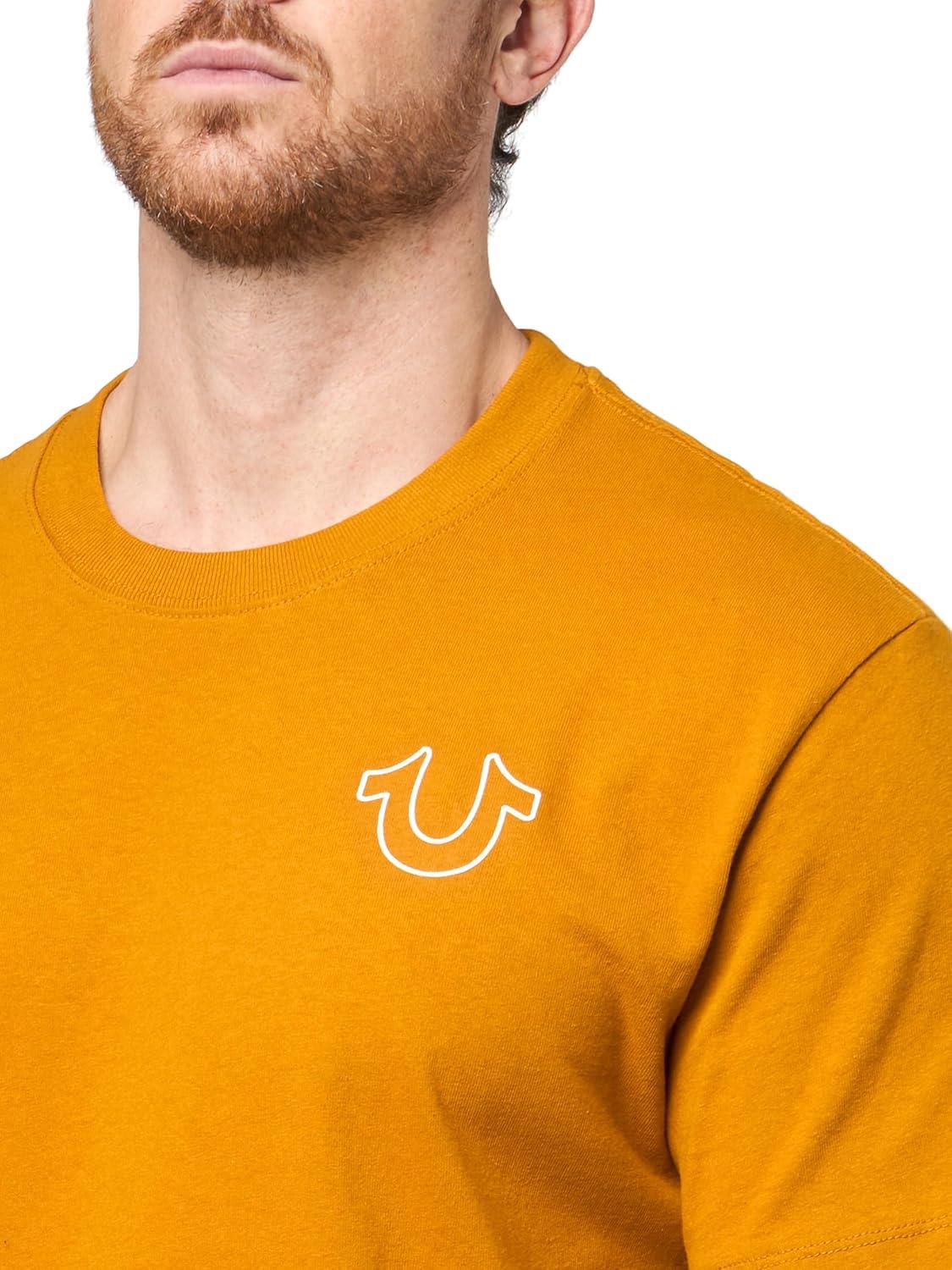 imageTrue Religion Mens Vintage Puff Buddah TeeBuckthorn
