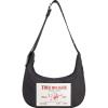 True Religion Women’s Shoulder Bag Purse, Buddha Pocket Hobo Handbag with Adjustable Strap(Black)