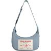 True Religion Women’s Shoulder Bag Purse, Buddha Pocket Hobo Handbag with Adjustable Strap(Light Blue)