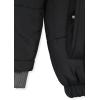 True Religion Boys Puffer Jackets – Premium Winter Coats With Stylish Design & Warmth(Black-grey)