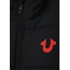 True Religion Boys Puffer Jackets – Premium Winter Coats With Stylish Design & Warmth(Black-red)