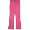 True Religion Girls 3 Piece Fleece Set – Hoodie, Tee Shirt & Jogger/Legging Outfit, Rhinestud & Foil Details (Sizes 4-14)(Pink Legging)