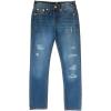True Religion Big Boys Geno Relaxed Slim Jean in Rich Blue(Rich Blue)