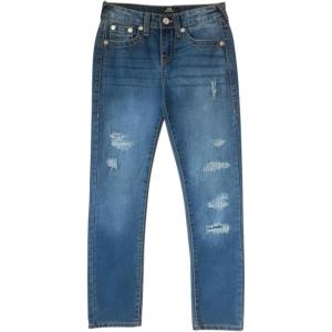 True Religion Big Boys Geno Relaxed Slim Jean in Rich Blue(Rich Blue)