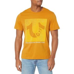 True Religion Men’s Distressed Registered Hs Tee(Buckthorn)