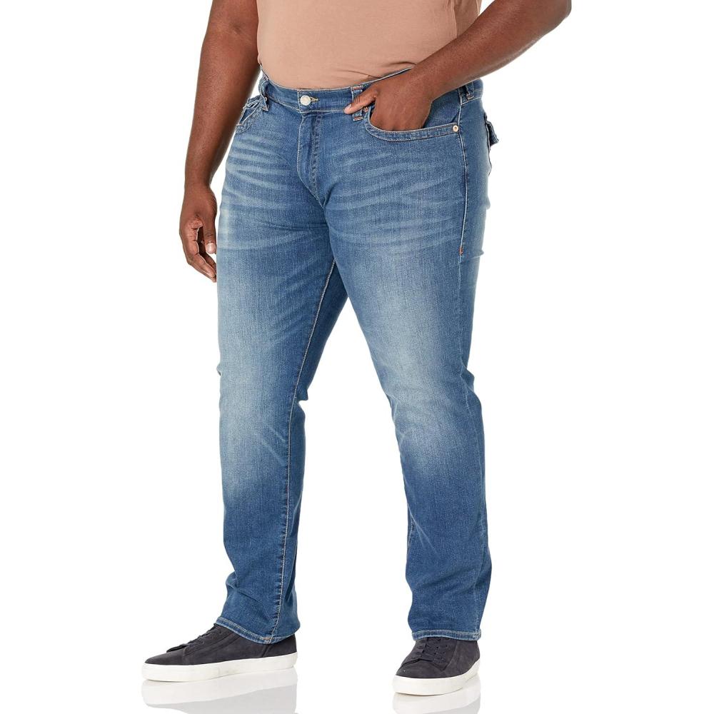 imageTrue Religion Mens Ricky Flap 34 InseamFoum Baseline