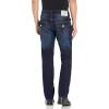 True Religion Men’s Ricky Flap 34 Inseam(Dark Wash Muddy Waters)