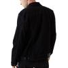True Religion Men’s Trucker Jacket(Body Rinse Black)