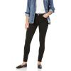 True Religion Women’s Jennie Mid Rise Curvy Fit Skinny Ankle Jean – Skinny Jeans for Women, Comfortable & Trendy, 2SB Body Rinse Black, 28