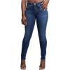 True Religion Women’s Jennie Mid Rise Curvy Fit Skinny Ankle Jean, Dreamcatcher, 29