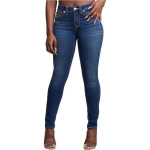 True Religion Women’s Jennie Mid Rise Curvy Fit Skinny Ankle Jean, Dreamcatcher, 29