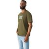 True Religion Men’s Buddha Logo Tee – Felt Horseshoe, Buddha Graphic, Premium Cotton(Capers Green)