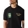 True Religion Men’s Orchard Stamp Graphic Tee – Crewneck(Jet Black)