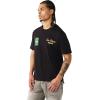 True Religion Men’s Orchard Stamp Graphic Tee – Crewneck(Jet Black)