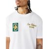 True Religion Men’s Orchard Stamp Graphic Tee – Crewneck(Optic White)