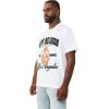 True Religion Men’s SS HS Pennants Tee – Crew Neck, Short Sleeve(Optic White)