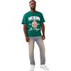 True Religion Men’s SS HS Pennants Tee – Crew Neck, Short Sleeve(Ultra Marine Green)