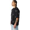 True Religion Men’s Ss Hs Print Oversized Tee(Jet Black)