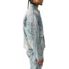 True Religion Men’s Super T Denim Jkt Multi Pkt(Grendal Light Wash)