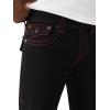 True Religion Men’s Ricky Sn Flap 34in(2sb Black Rinse)