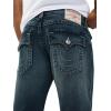 True Religion Men’s Ricky Sn Flap 34in(Night Rush Blue Black Wash)
