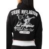 True Religion Women’s Sporty Crystal Half Zip Pullover