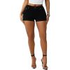 True Religion Womens Jennie Mr Curvy Rolled Short(Body Rinse Black)