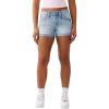 True Religion Women’s Jennie Mr Short Big T(Flax Flower)