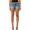 True Religion Women’s Joey Low Rise Flap Short –(Floral Dream)