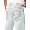 True Religion Men’s Billy Super T Bootcut Jean – Premium Denim, Stretch Comfort, Iconic Stitch Detail