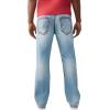True Religion Men’s Billy Super T Bootcut Jean 34” – Relaxed Fit, Super T Stitching, Horseshoe Detail
