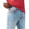 True Religion Men’s Billy Super T Bootcut Jean 34” – Relaxed Fit, Super T Stitching, Horseshoe Detail