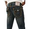 True Religion Men’s Ricky Super T Flap 34in(Decadense Dark Wash)