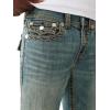 True Religion Men’s Ricky Super T Flap 34in(Steel Drift Medium Wash)