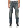 True Religion Men’s Ricky Super T Flap 34in(Midnight Warehouse Dark Wash)