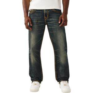 True Religion Men’s Ricky Super T Flap 34in(Decadense Dark Wash)