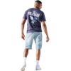 True Religion Men’s Bobby Logo Super T Short – Horseshoe Detailing, Logo Detail