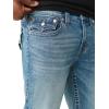 True Religion Men’s Ricky Flap Denim Short – Whiskering, Horseshoe Detailing
